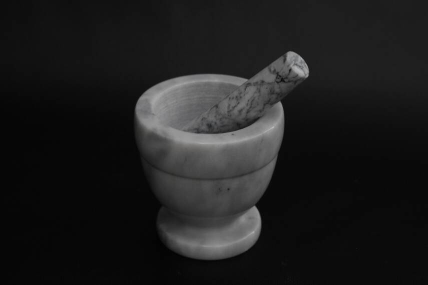 Gri Mermer Havan - 1