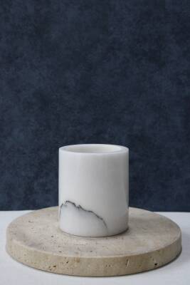 Leylak Mermer Diş Fırçalık - 