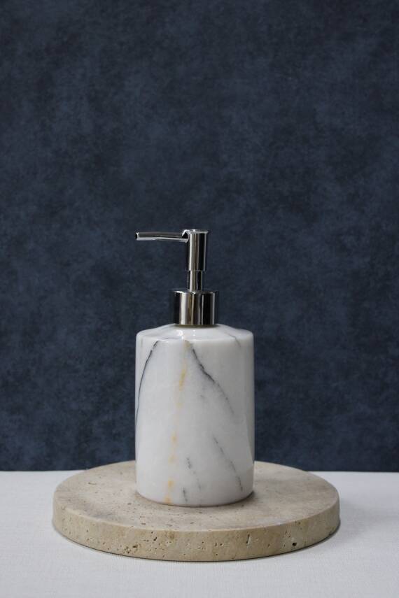 Leylak Mermer Sıvı Sabunluk - 1